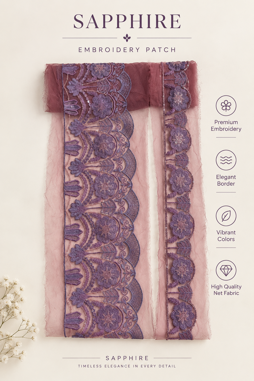 Sapphire Border Set