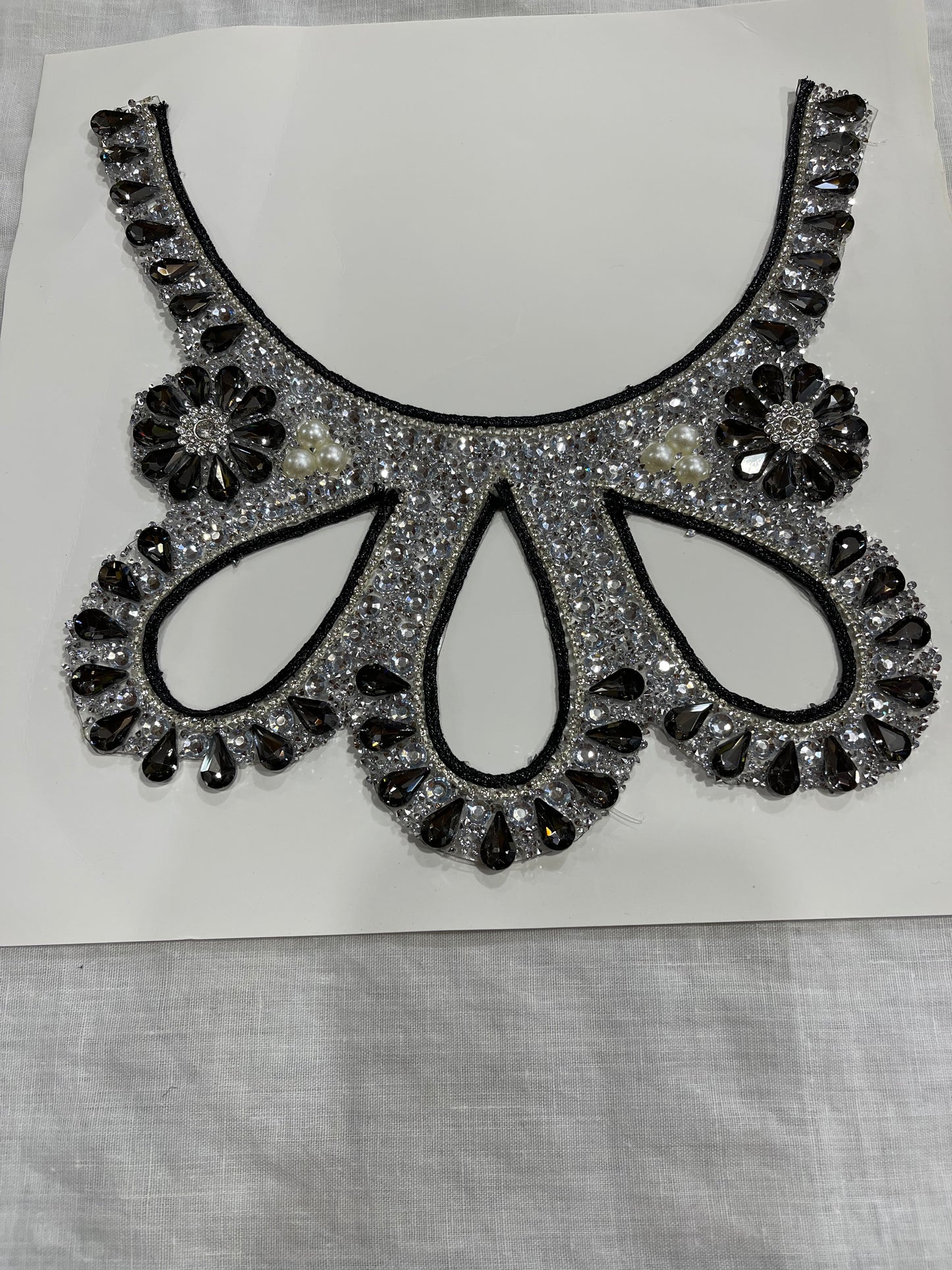 Heavy Hand Made Embroidery Neck