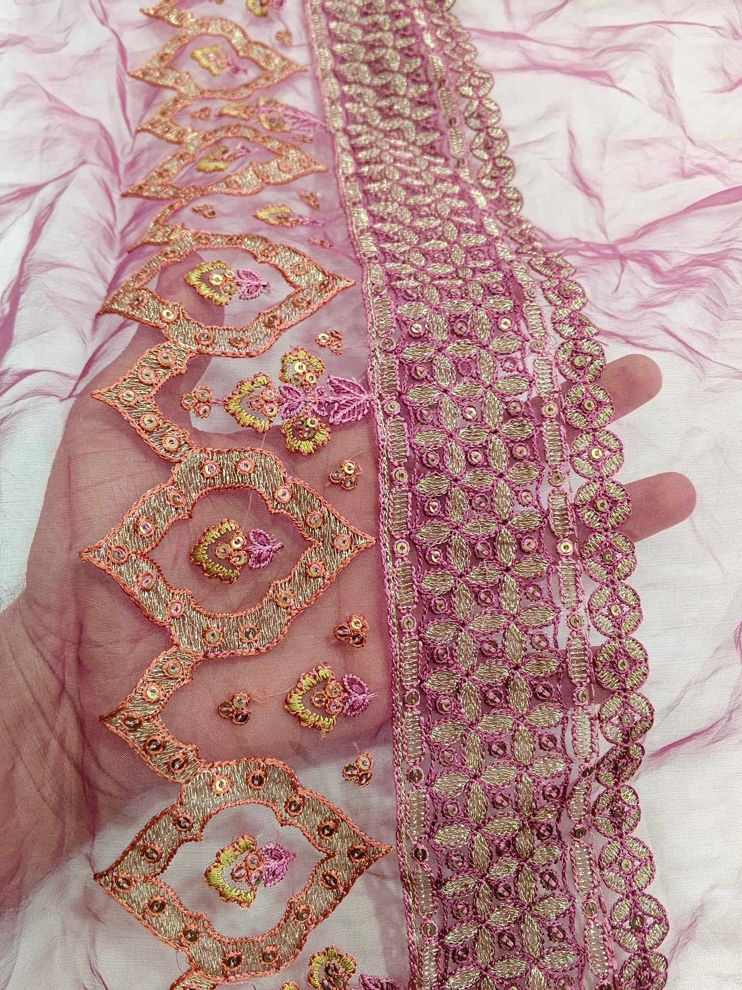Heavy Embroidery Border