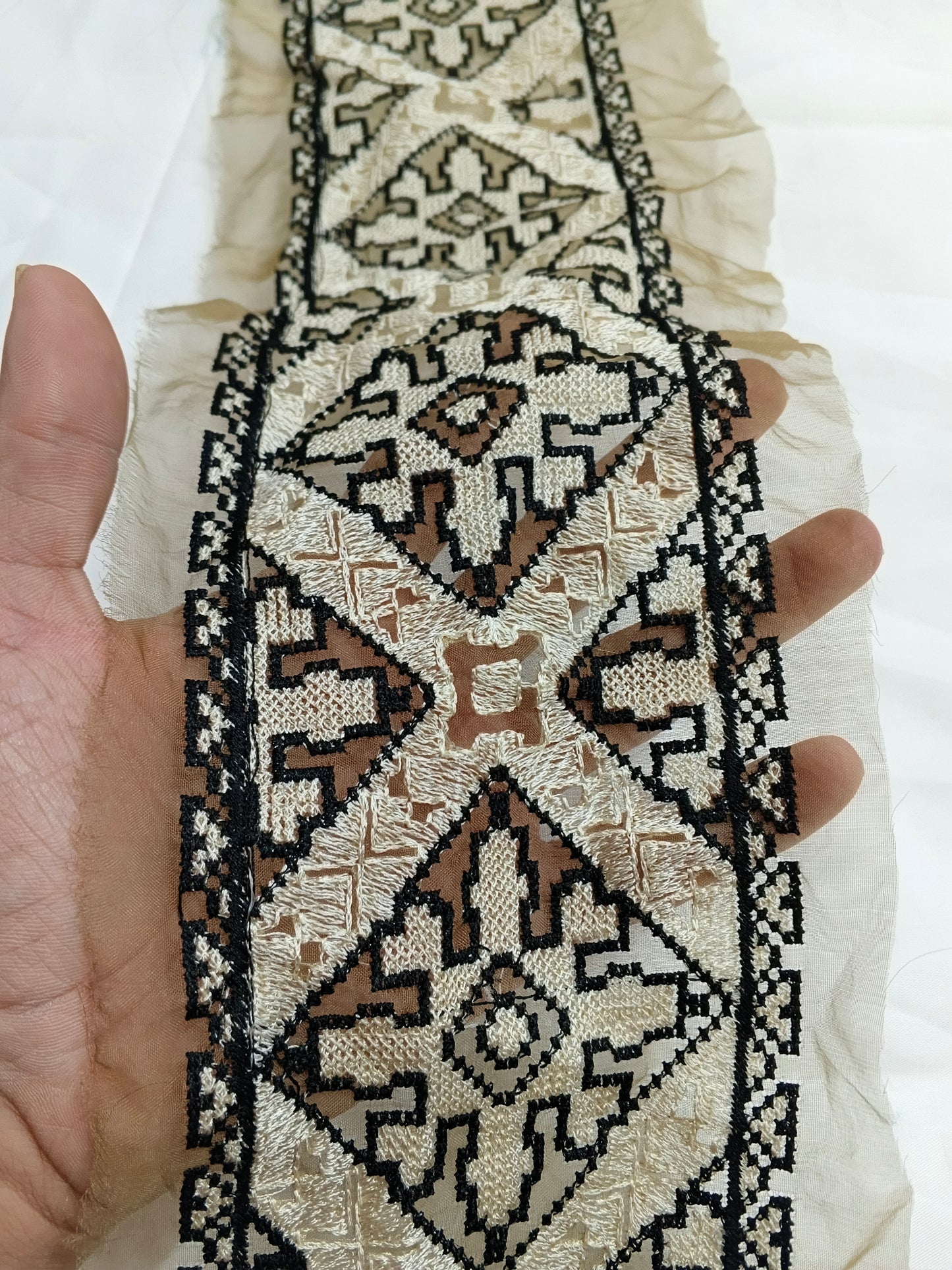 Sapphire Embroidery patch