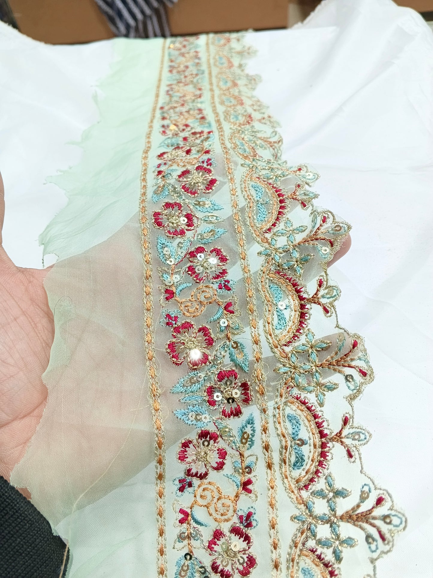 Cutwork Border