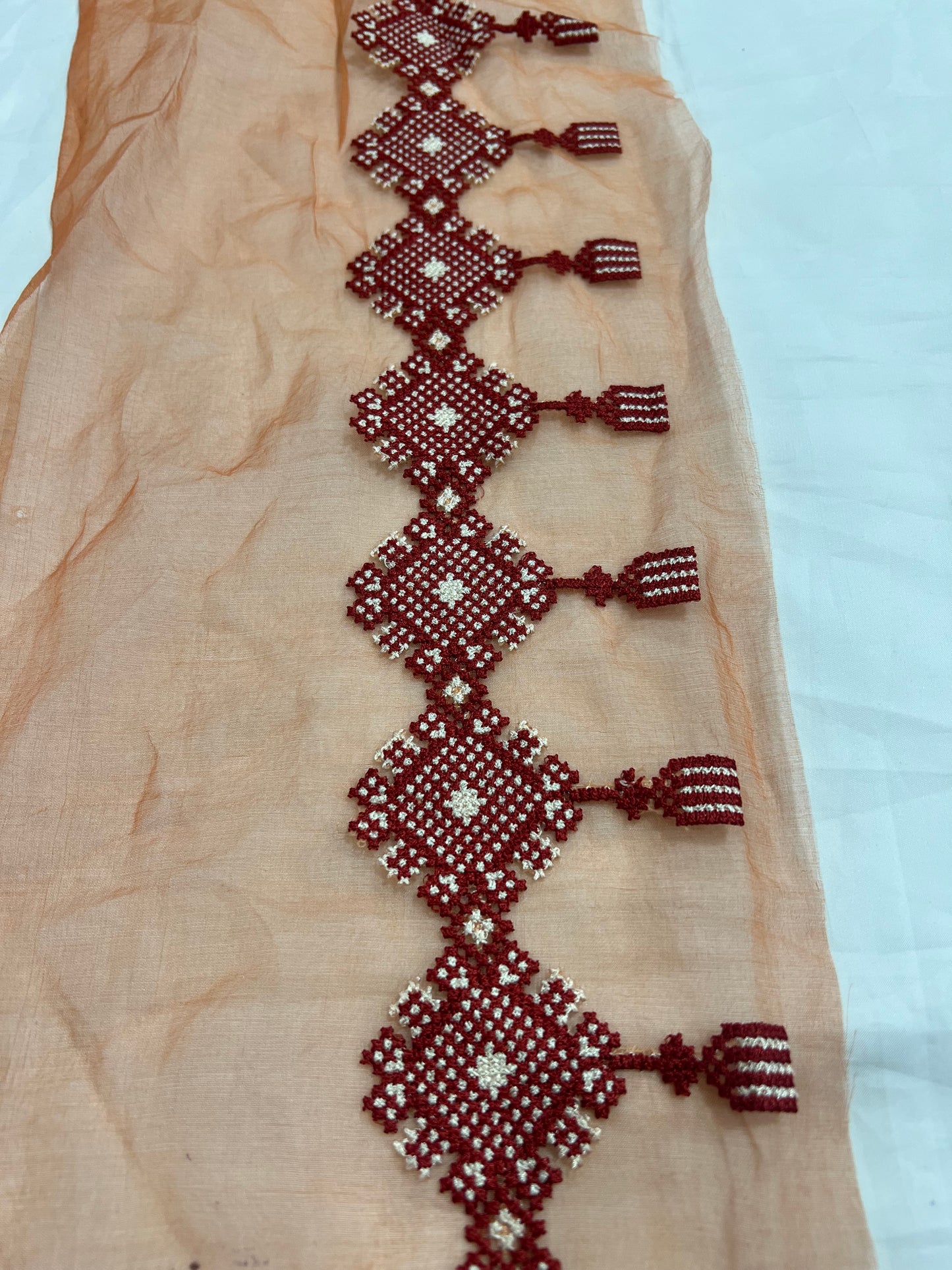 Sapphire Embroidery Border