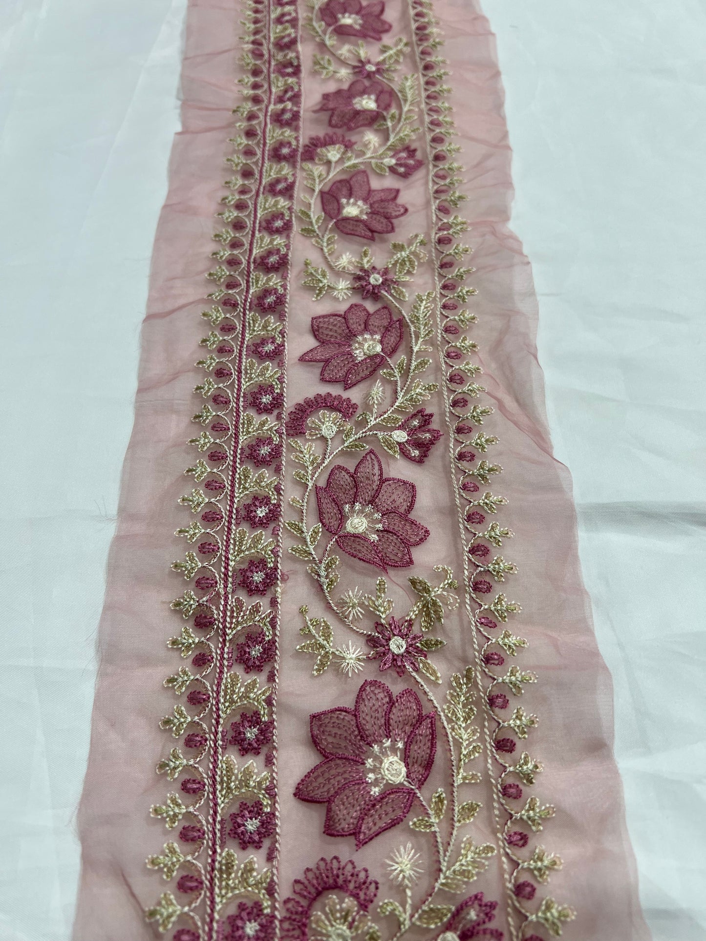 Sapphire Embroidery Border
