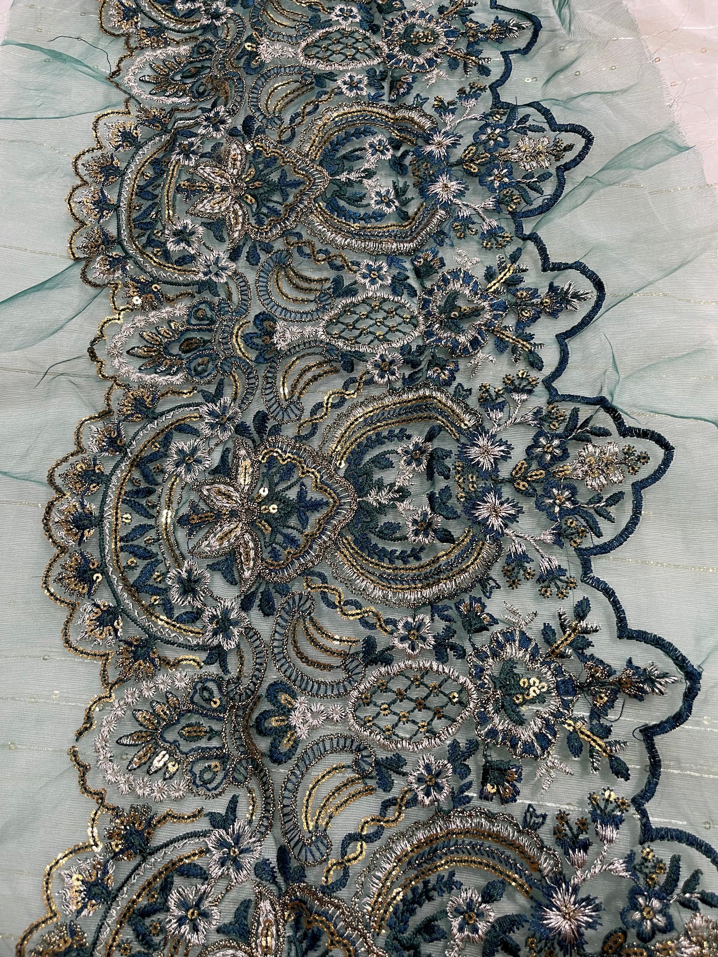 Heavy Embroidery Border