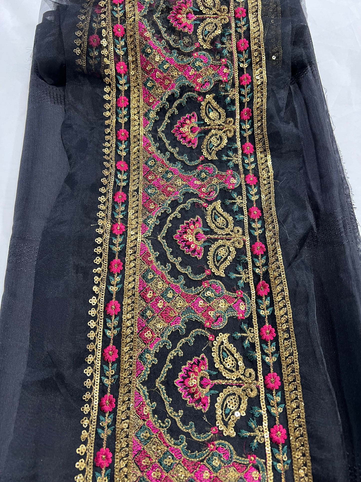 Black Multi Border