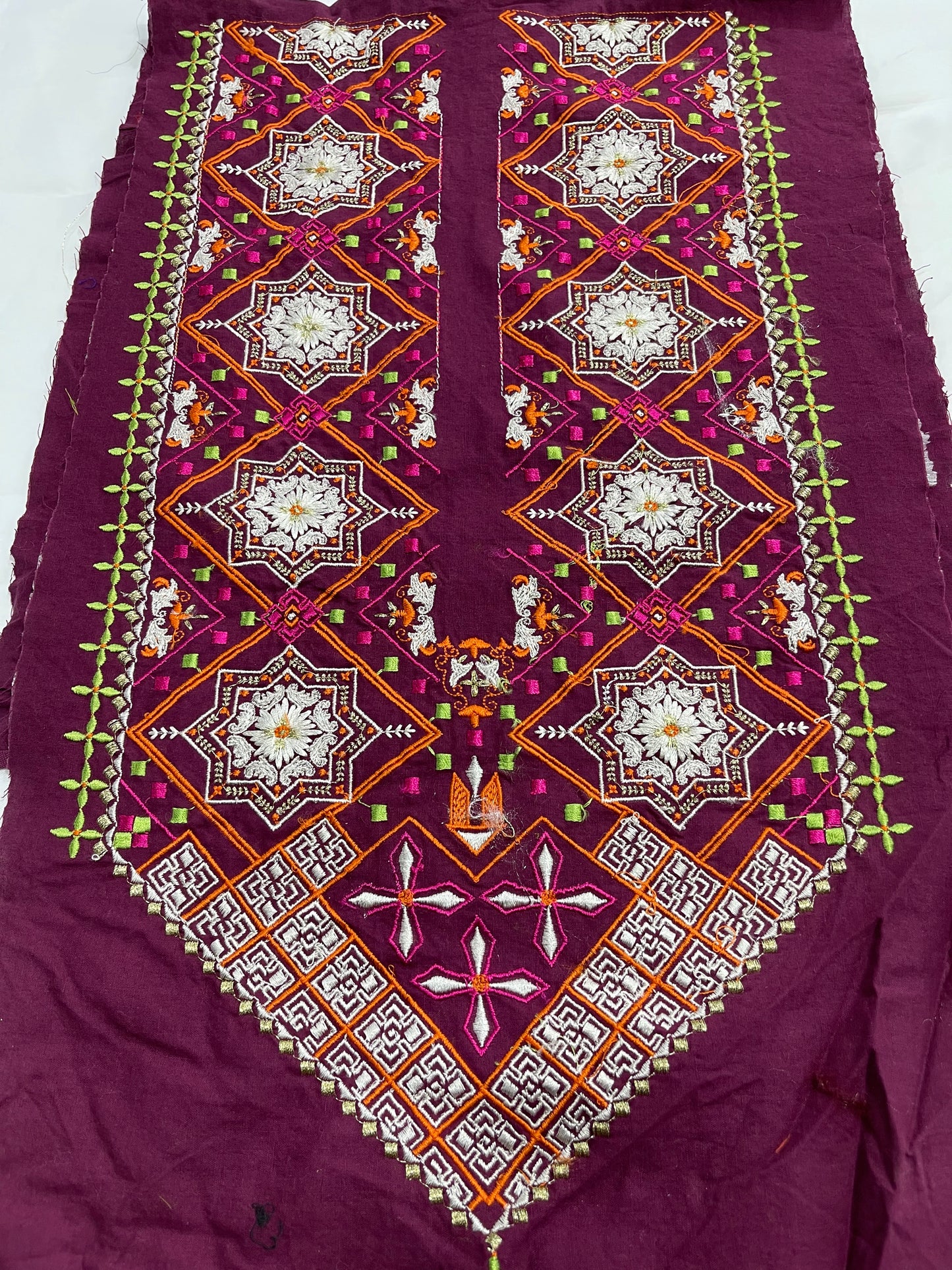 Stylish Embroidery Neck