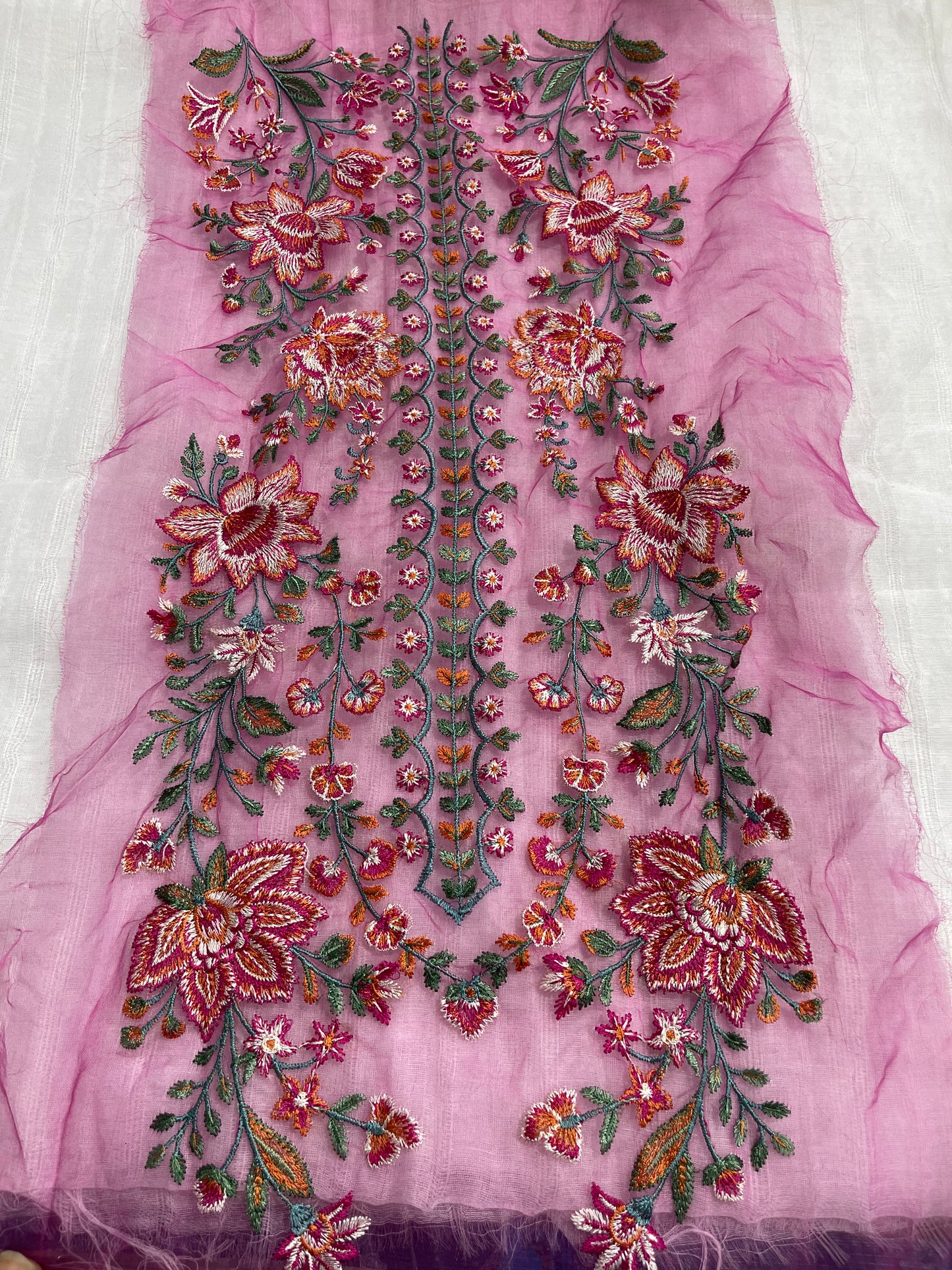 Multi Embroidery Neck