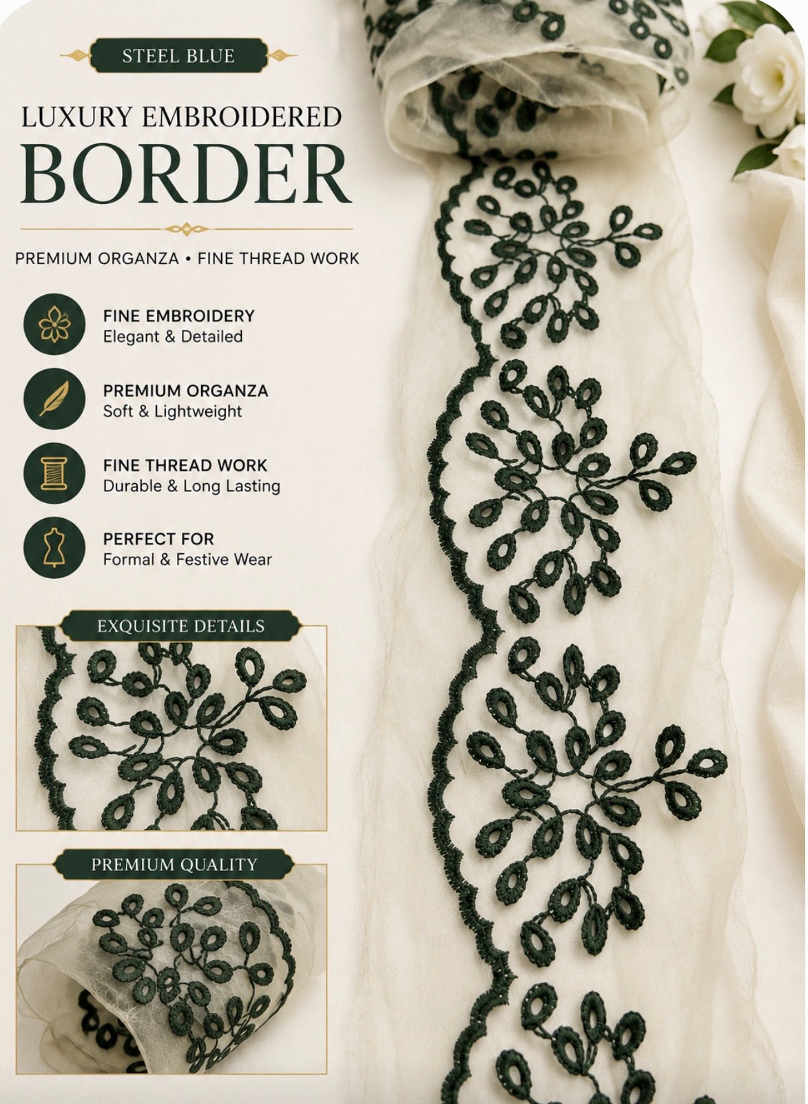 Cutwork Border