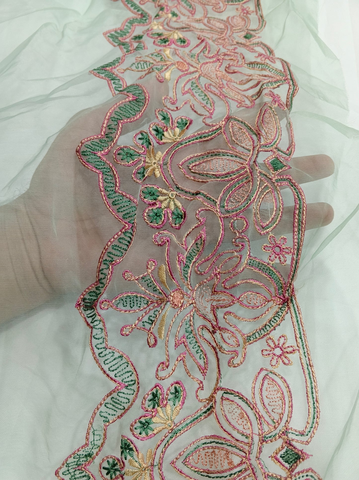 Multi Embroidery Border