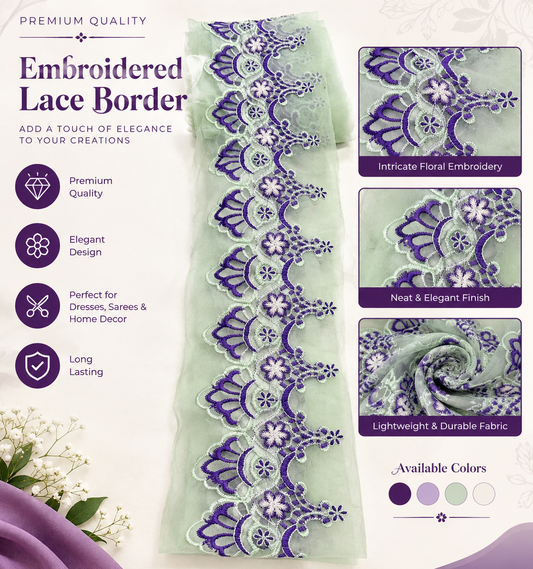 Cutwork Embroidery Border
