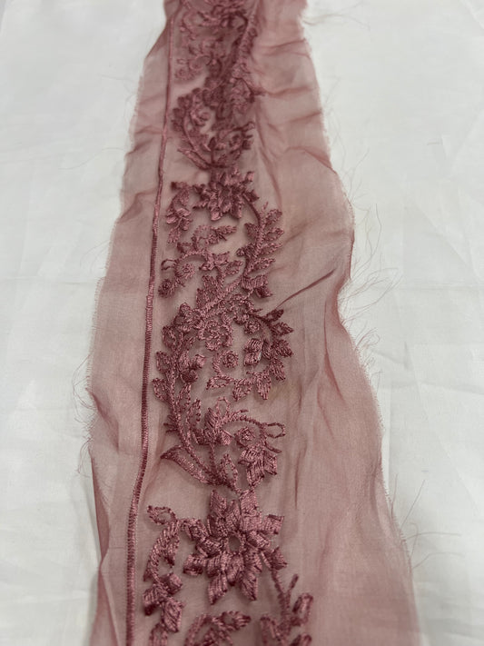 Embroidery border