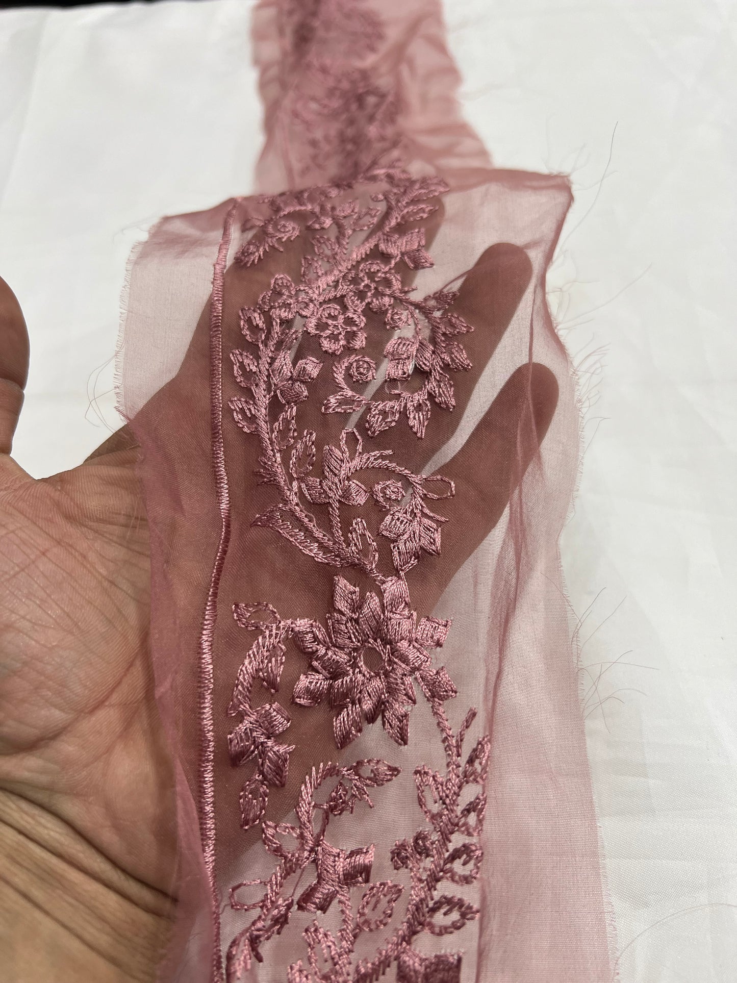 Embroidery border