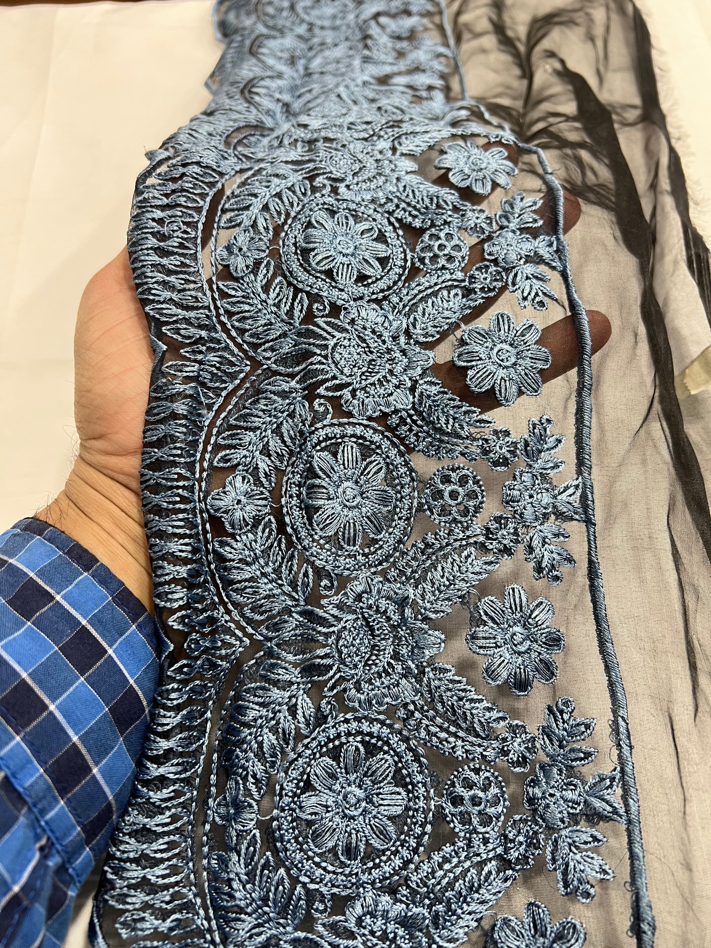 Heavy Embroidery Border