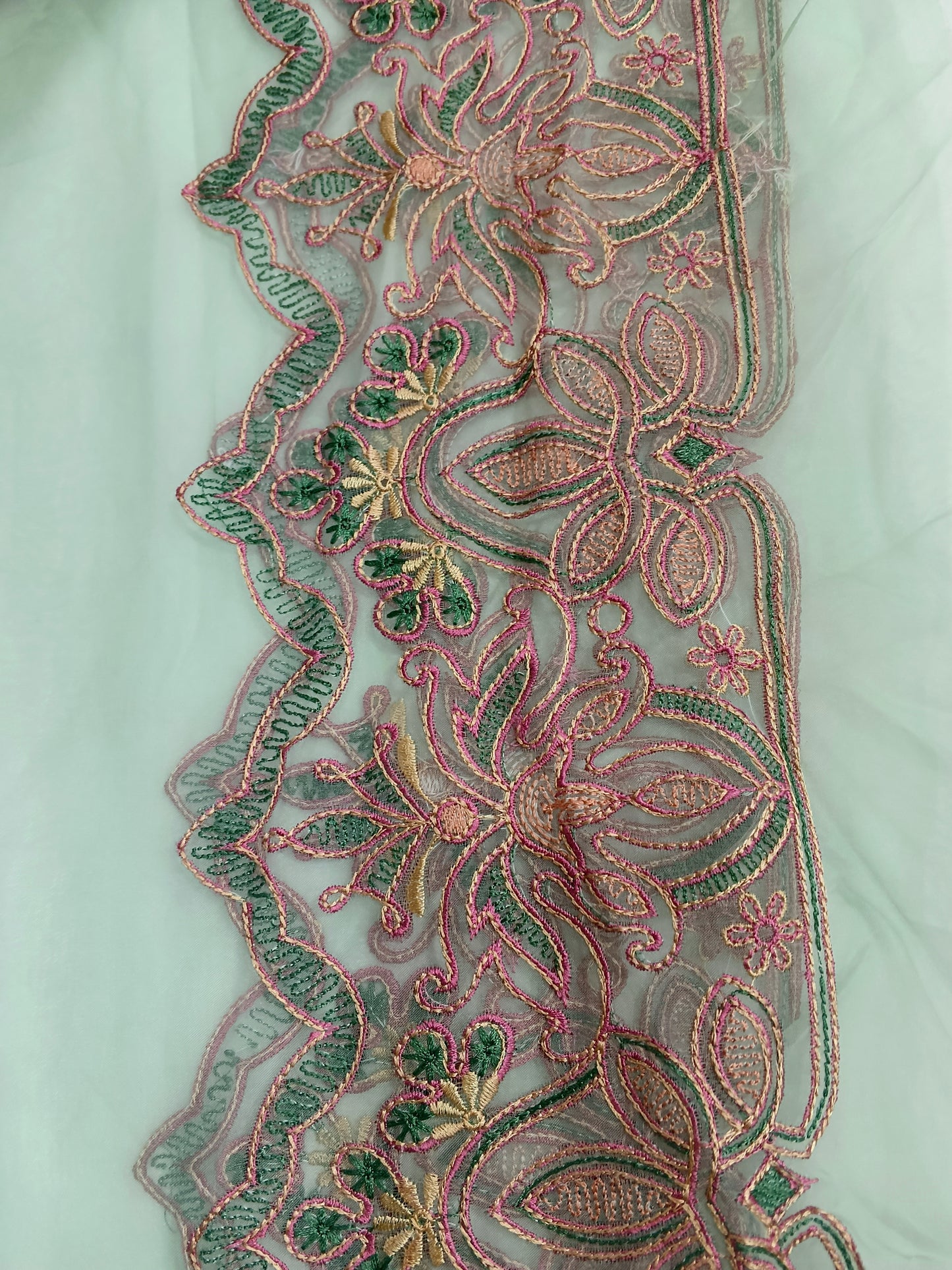 Multi Embroidery Border