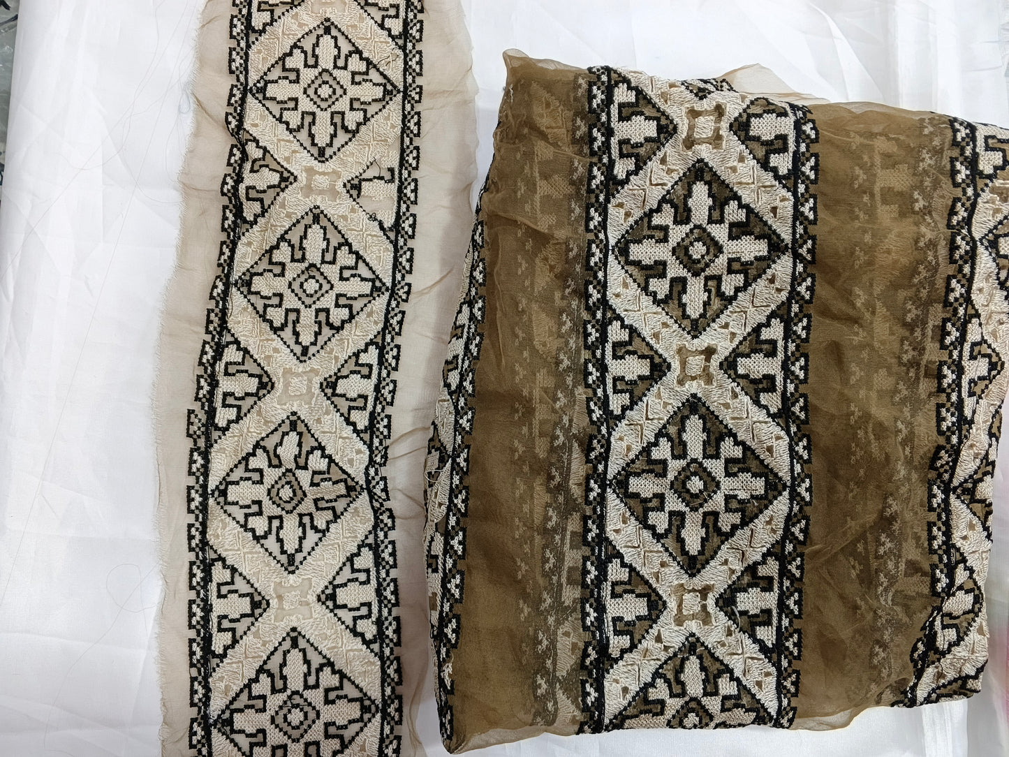 Sapphire Embroidery patch