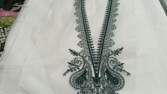 Embroidery Neck