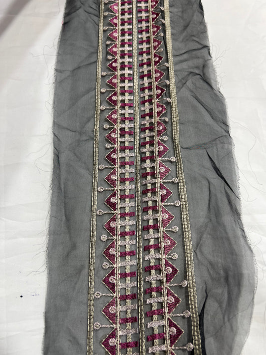 Black Multi Border