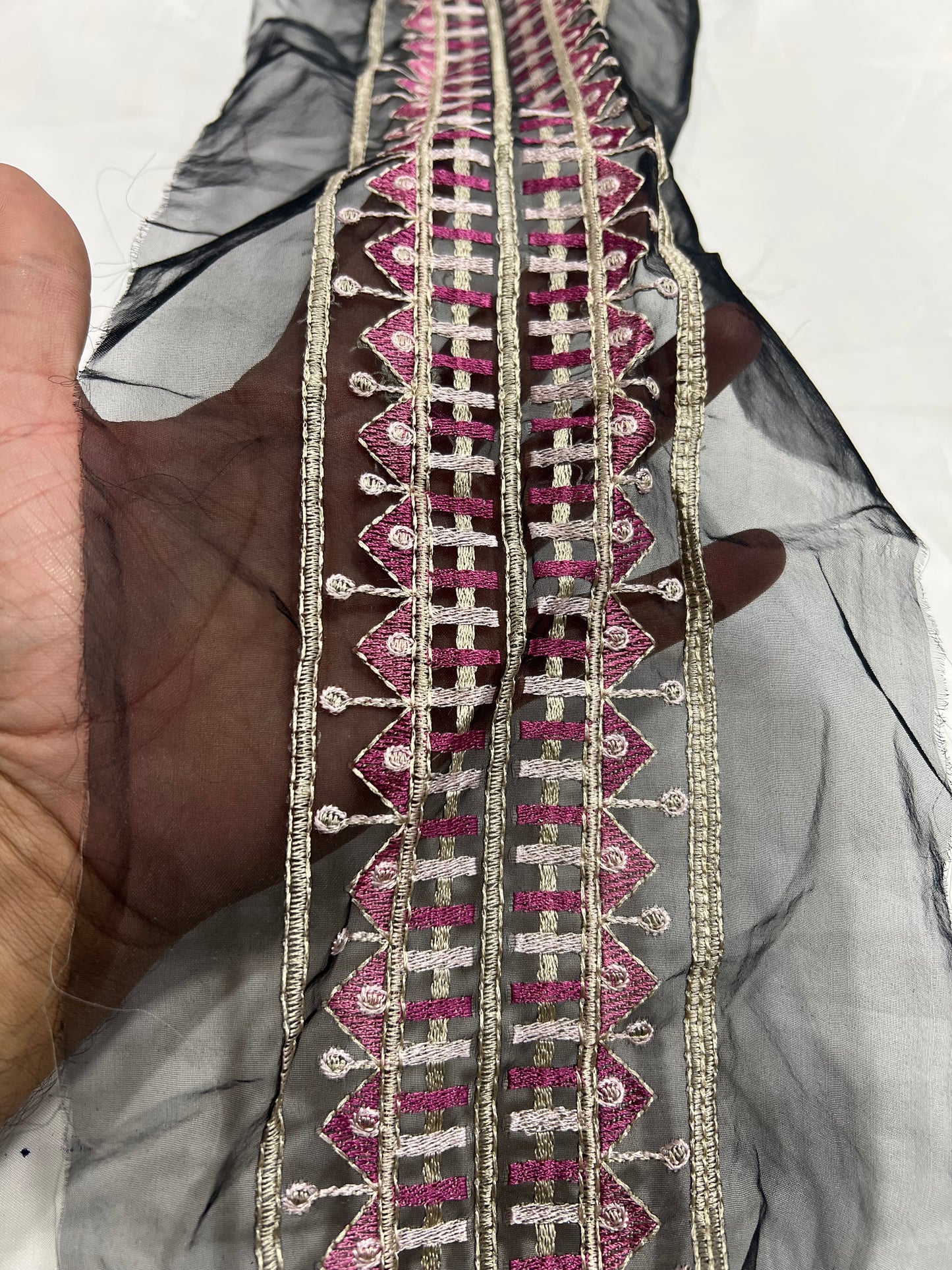 Black Multi Border