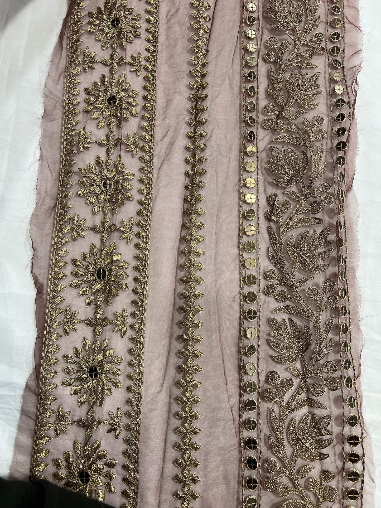 Sapphire Brown Embroidery patch