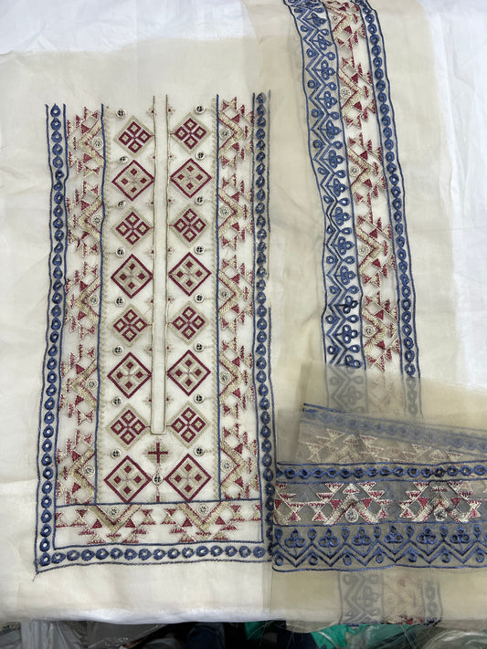 Sapphire Neck set