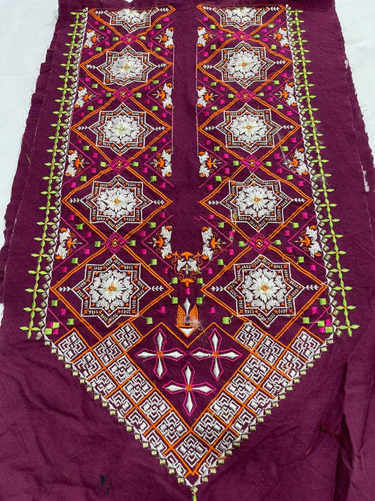 Stylish Embroidery Neck