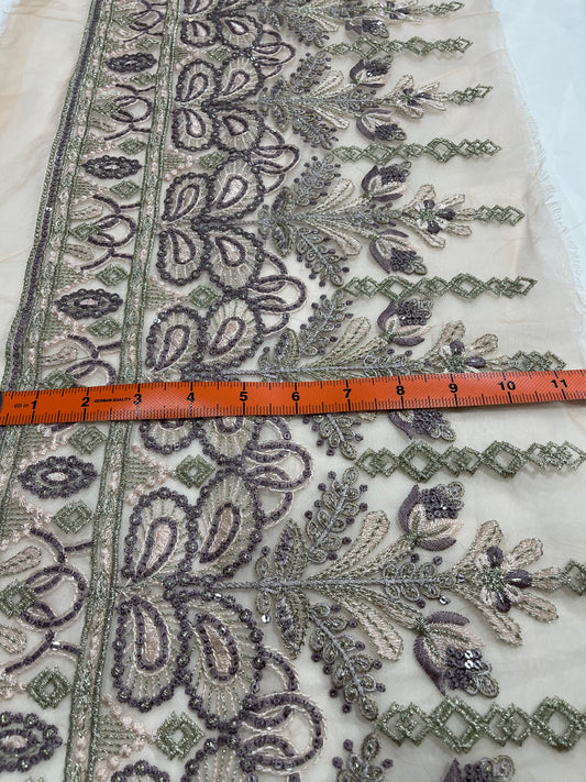 Heavy Embroidery Border