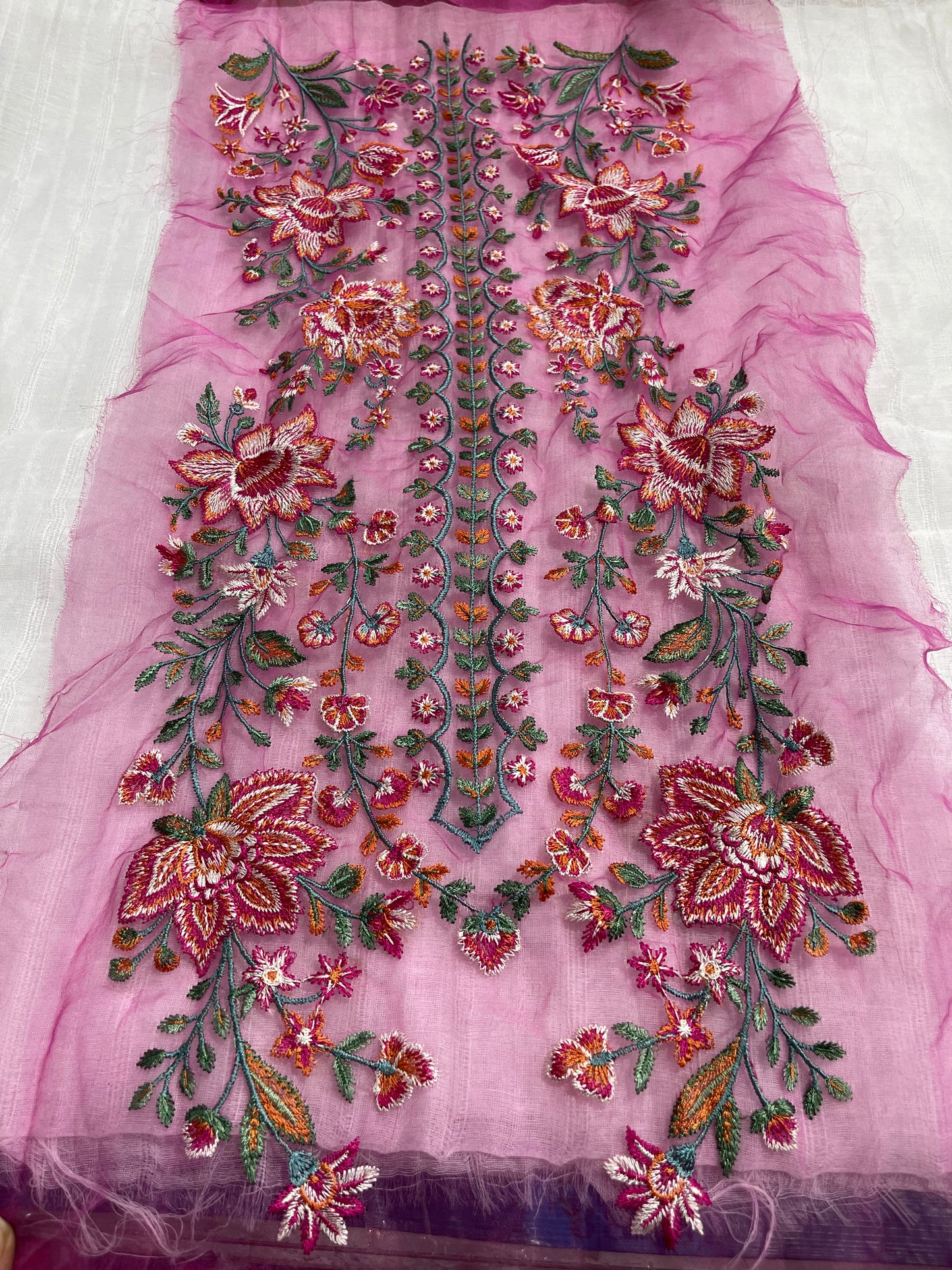 Multi Embroidery Neck