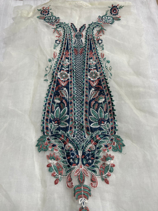 Embroidery Neck