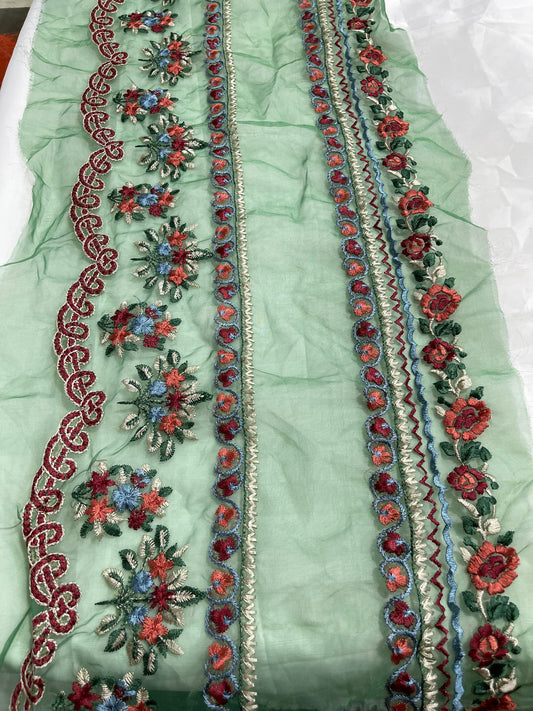 Embroidery borders