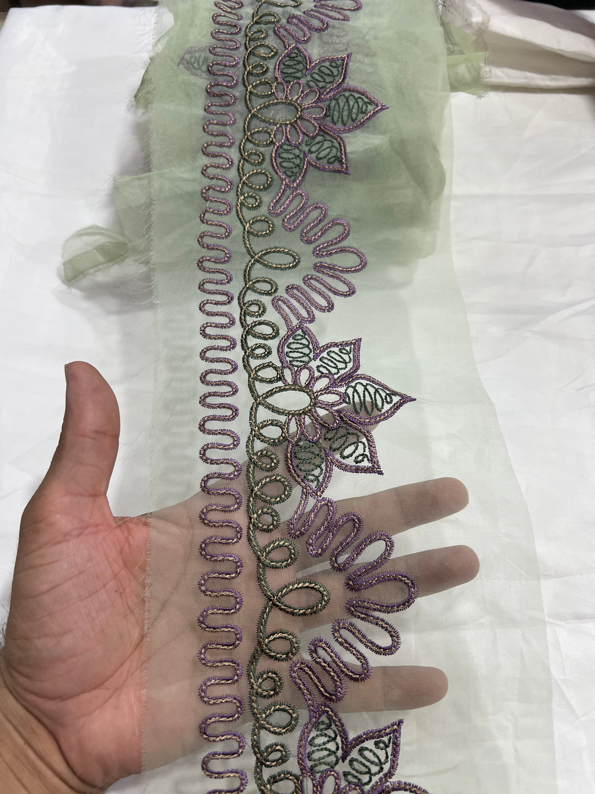 Cutwork Embroidery Border