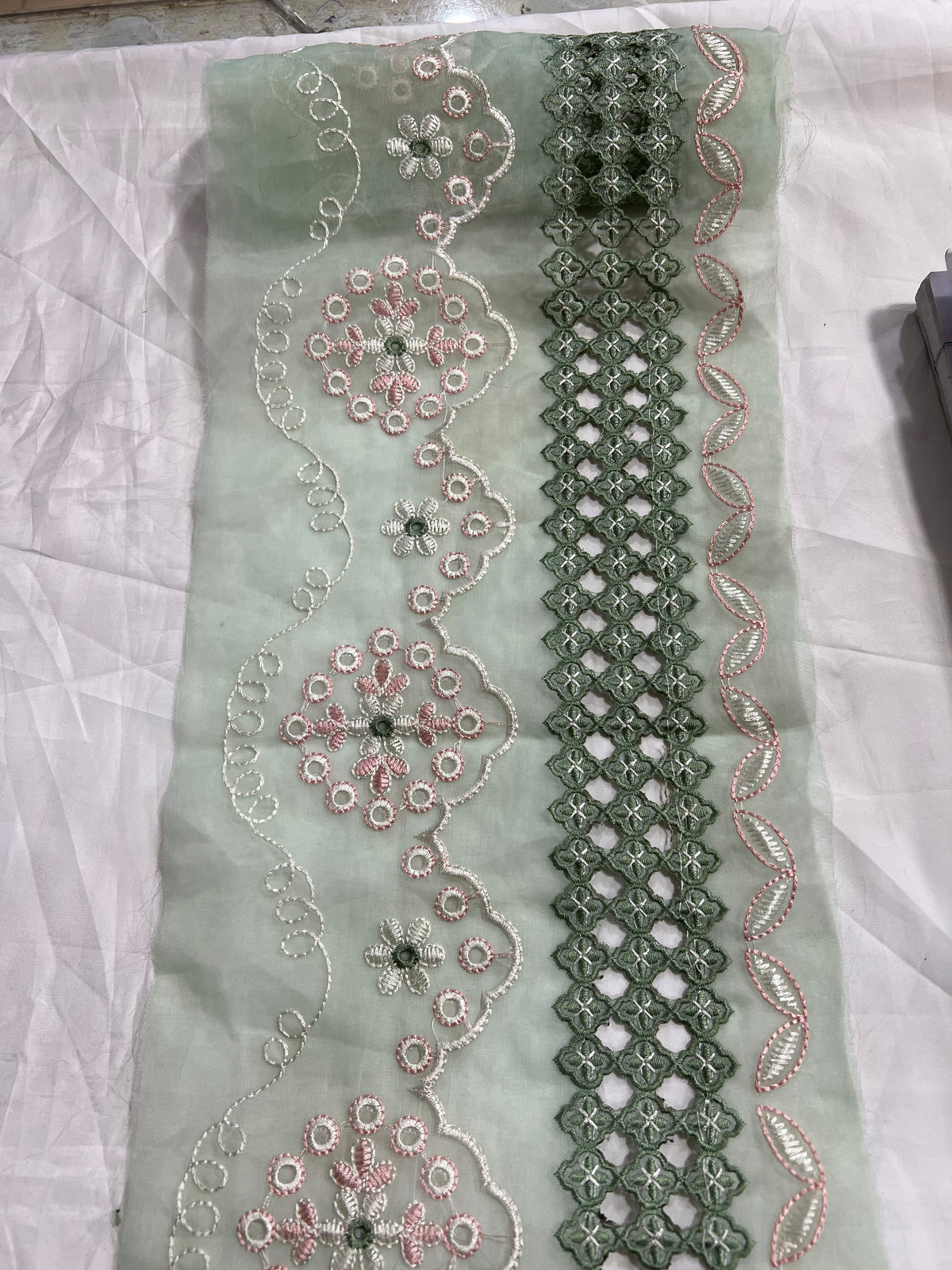 Wide Embroidery Border
