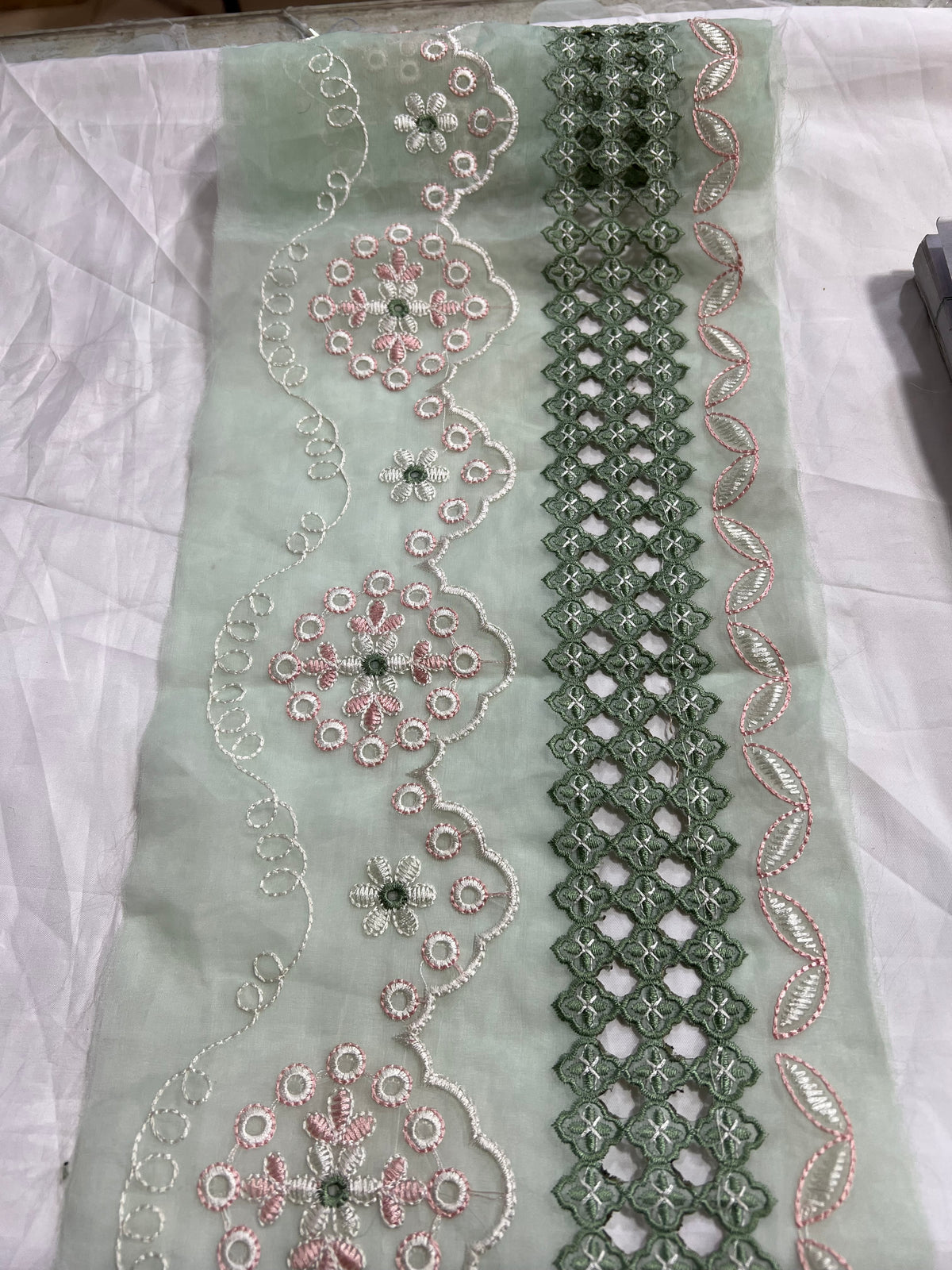 Wide Embroidery Border