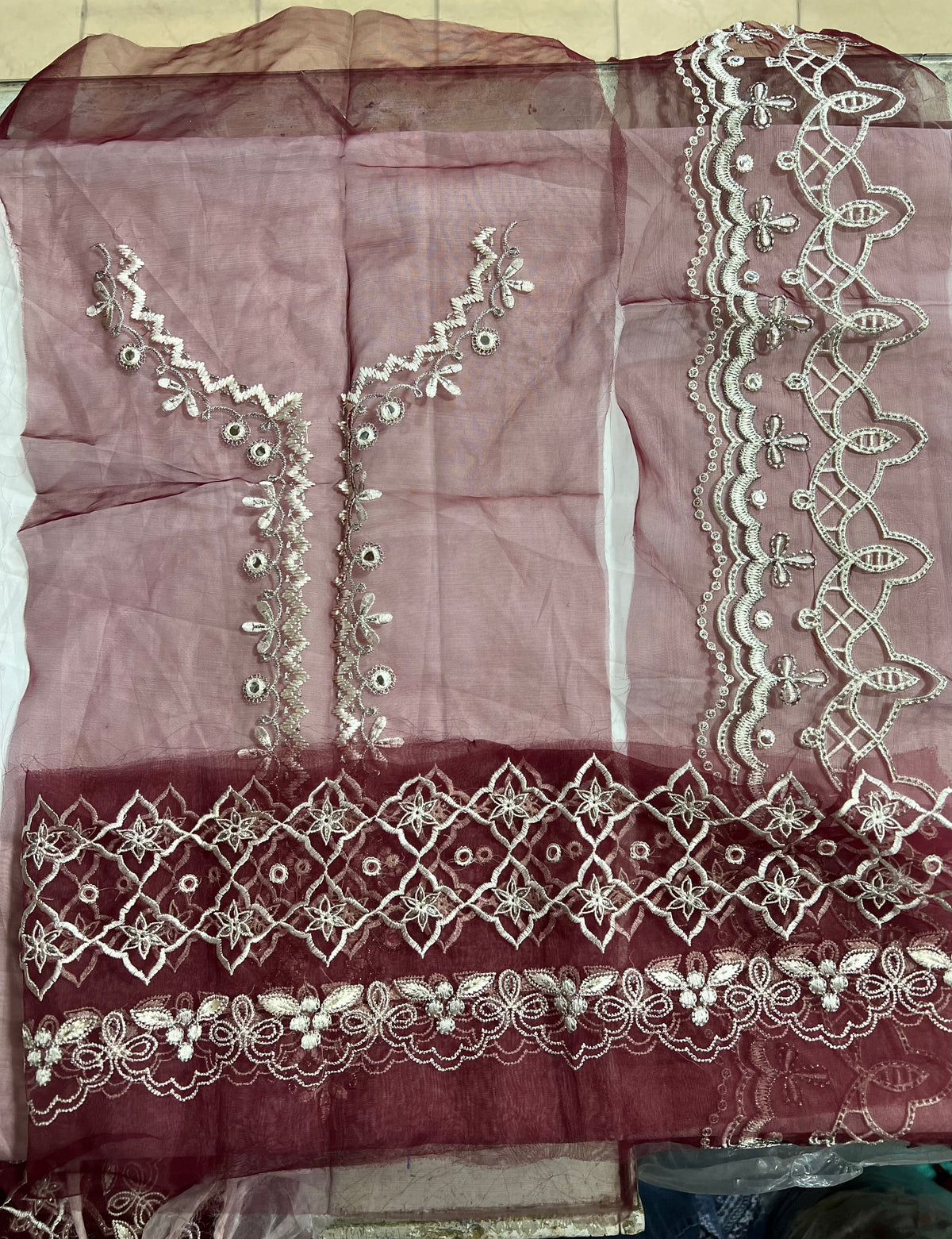 Sapphire Neck set